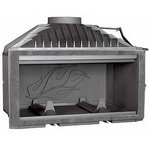 FLAMING 880 F/104+ Алуминий Номинална мощност 15 kW, КПД - 71%, двойно горене, средно отделяне на CO - 0,16%, тегло - 175 кг. Димоотвод - Ф 230. Цена 2592 лв.